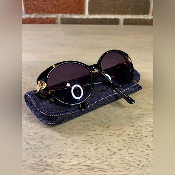 Ted Lapidus Sunglasses TL 219‎ BM COL6678(Case Included) Cat Eye - Picture 9 of 10